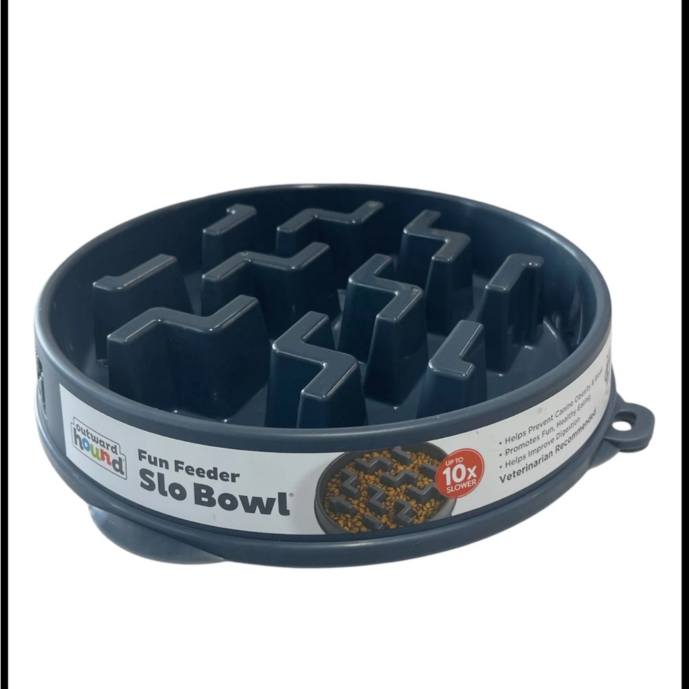 Outward Hound Fun Feeder Slo Bowl -